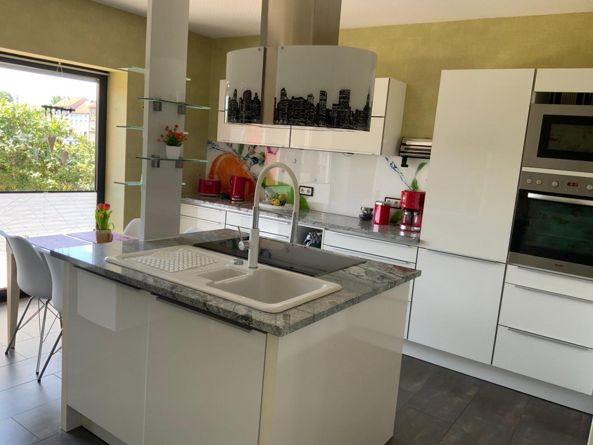 Ferienhaus Luebke, Gartenblick Mühlhausen Extérieur photo